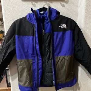 The North Face Blue and Black Tri-Climate Jacket